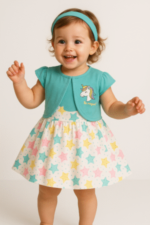 Teddy Unicorn Frock