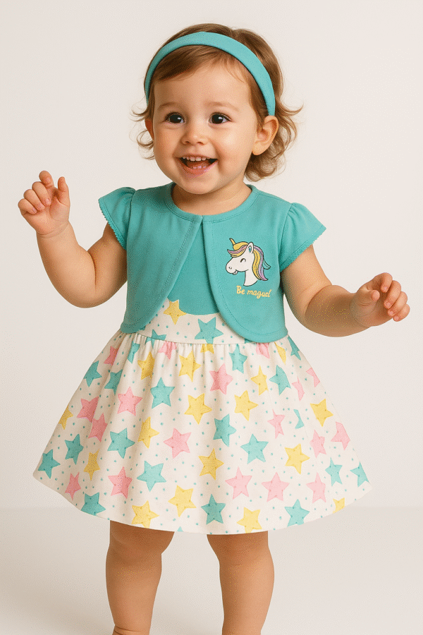Teddy Unicorn Frock