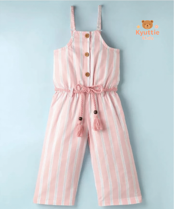Cotton Jumpsuit Stripped