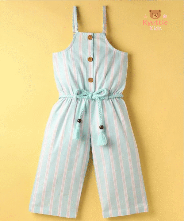 Cotton Jumpsuit Stripped