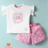 Cotton T-Shirt Shorts Set